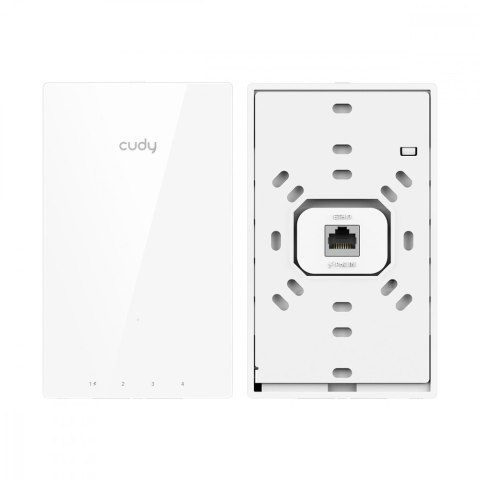 Cudy Punkt dostępowy AX3000 Gigabit Wall-Plate Wi-Fi 6 Access Point