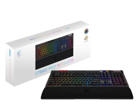 MSI Klawiatura gamingowa Strike Pro W Silent US