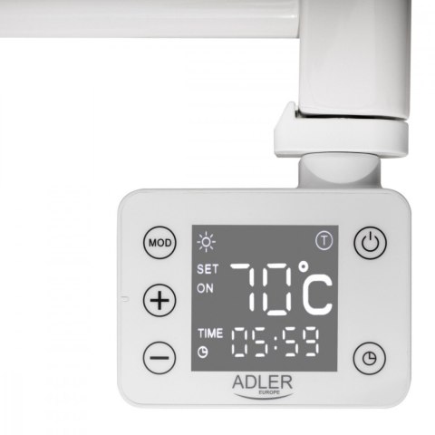 Adler Grzejnik łazienkowy elektryczny LED AD 7824