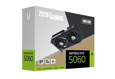 ZOTAC Karta graficzna GeForce RTX 5060 TWIN EDGE 8GB GDDR7 128bit 3DP/HDMI
