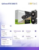 ZOTAC Karta graficzna GeForce RTX 5060 Ti 16GB AMP GDDR7 128bit 3DP/HDMI