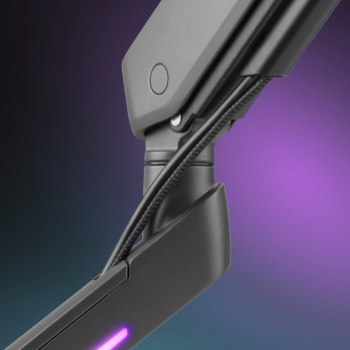 One For All DM8110 Uniwersalny uchwyt do monitora EXPERIENCE RGB, gaming, SINGLE, czarny, 21''-45'' 14kg