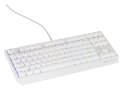 Klawiatura GENESIS Thor 230 TKL Gaming USB QWERTY US English Biały