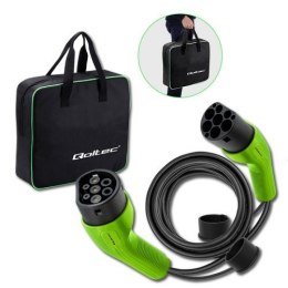 Qoltec 52473 kabel do ładowania pojazdów elektrycznych Czarny Typ 2 5 m