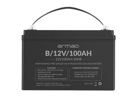 AKUMULATOR DO UPS 12V/100AH UNIW. ARMAC B/12V/100AH