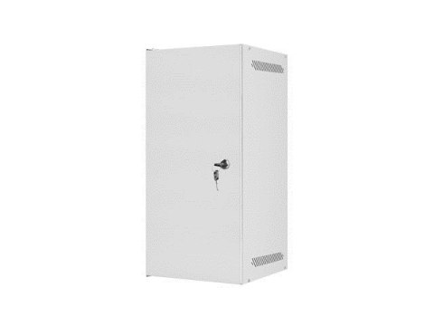 LANBERG SZAFA WISZĄCA RACK 10" 12U 280X310 SZARA, DRZWI METALOWE (FLAT PACK) WF10-2312-00S