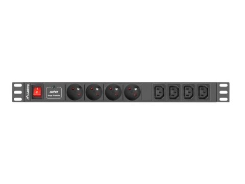 Listwa zasilająca LANBERG PDU-04E04I-0200-IEC-BK