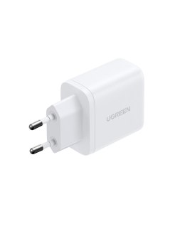 Ładowarka sieciowa Ugreen X227 20W GaN 1x USB-A 1x USB-C - biała