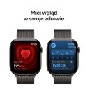 Apple Watch Series 11 GPS + Cellular koperta 42 mm z tytanu w kolorze łupku, bransoleta mediolańska w kolorze łupku