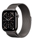 Apple Watch Series 11 GPS + Cellular koperta 46 mm z tytanu w kolorze łupku, bransoleta mediolańska w kolorze łupku M/L