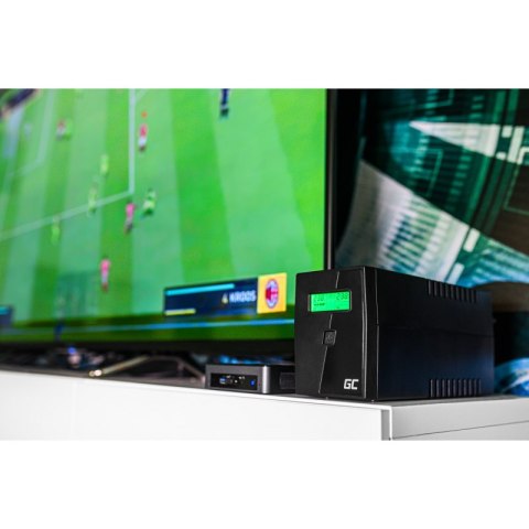 GREEN CELL ZASILACZ AWARYJNY UPS08 POWER PROOF 1000VA 700W (WYPRZEDAŻ)