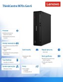 Lenovo Komputer ThinkCentre M70s G6 SFF 12YK0013PB W11Pro Ultra 7 265/16GB/512GB/INT/vPro/DVD/3YRS OS + 1YR Premier