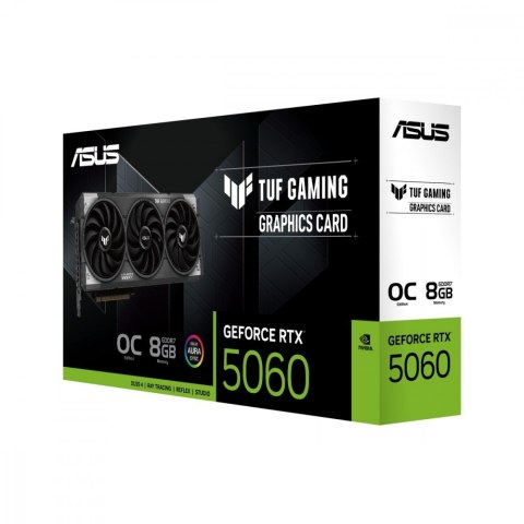 Asus Karta graficzna GeForce RTX 5060 TUF GAMING OC 8G GDDR7 128BIT HDMI/3DP