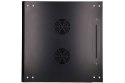 Extralink Szafa rack 4U 600x600 Czarna montowana na ścianie