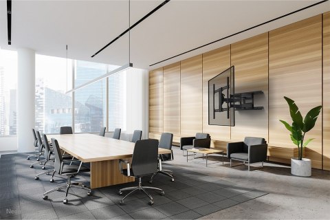 Neomounts WL40S-950BL18 uchwyt / stojak do monitorów 2,79 m (110") Ściana Czarny