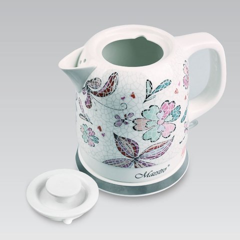 Czajnik elektryczny ceramiczny 1,5L 1500W MR-068-FLOWERS MAESTRO