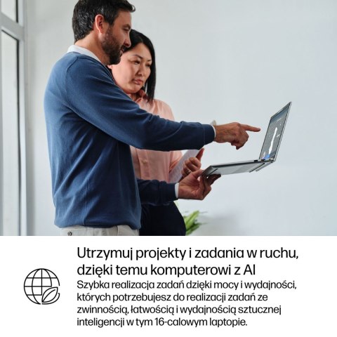 HP EliteBook 6 G1i Ultra 7 265U 16.0"WUXGA IPS 300nits AG 24GB DDR5 5600 SSD512 Arc Cam 5Mpx 56Wh W11Pro Pike silver aluminium 3