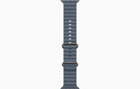 Apple Watch Ultra 3 GPS + Cellular Koperta 49 mm z tytanu w kolorze naturalnym Pasek Ocean w kolorze marynarskiego granatu