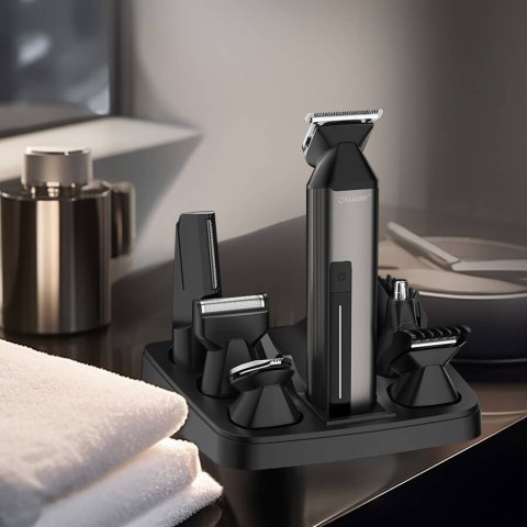 Feel-Maestro Zestaw do strzyżenia włosów 6w1 USB MR-660