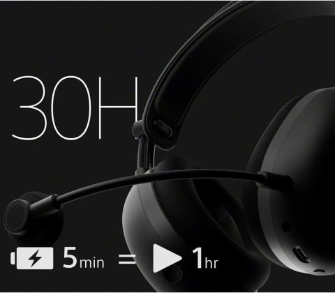 Zestaw słuchawkowy do gier Sony INZONE II H9 Bluetooth Nauszne Mikrofon Redukcja szumów Bezprzewodowy Biały