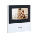 Dahua Monitor: Ekran dotykowy 4,3" TFT, rodzielczość 480x272, monitoring IP, zintegrowany system alarmowy, VTH2611L-WP
