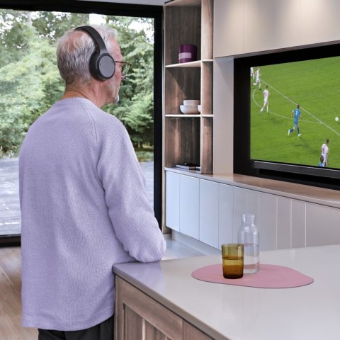 Hama Słuchawki nauszne bezprzewodowe TV czarne