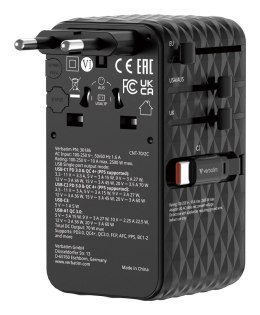 Ładowarka Verbatim Charge 'n' Travel 70W 2C