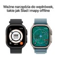 Apple Watch Ultra 3 GPS + Cellular 49mm Koperta 49 mm z tytanu w kolorze naturalnym Opaska Alpine w kolorze jasnoniebieskim - rozmiar