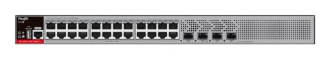 Ruijie Networks RG-S2915-24GT4MS-P-L łącza sieciowe Gigabit Ethernet (10/100/1000) Obsługa PoE 1U Szary