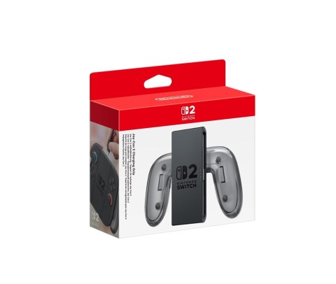 Uchwyt do ładowania Joy-Con, Switch 2, Steuerungsgrip, Schwarz, Transparent, Kunsstoff