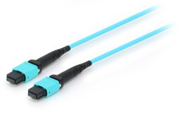 Equip Pro - Kabel krosowy - MTP wielomodowy (W) - MTP wielomodowy (W) - 5.0m - Światłowód - 50/125 mikronów - OM4 - Akwamaryn