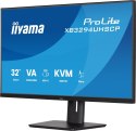 Monitor iiyama ProLite 32'' 4K VA z USB-C (95W), przełącznikiem KVM i obsługą PiP/PbP