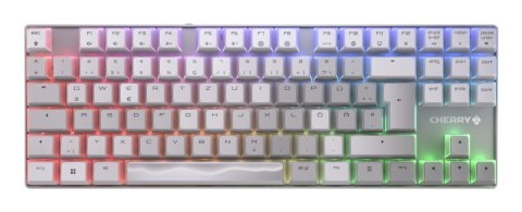 CHERRY MX 8.2 - XAGA Edition - Klawiatura - 80% - TKL - Podświetlenie - Bezprzewodowe - Bluetooth 5.2, 2.4 GHz, USB-C - QWERTZ -