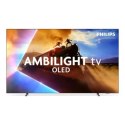 Telewizor Philips OLED 4K Ambilight 55OLED770/12 55 Telewizor Smart TV SYSTEM OPERACYJNY TITAN UHD Szary