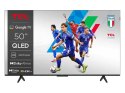 Telewizor TCL 4K QLED 50T69C 50 Telewizor Smart TV Telewizja Google TV UHD Czarny