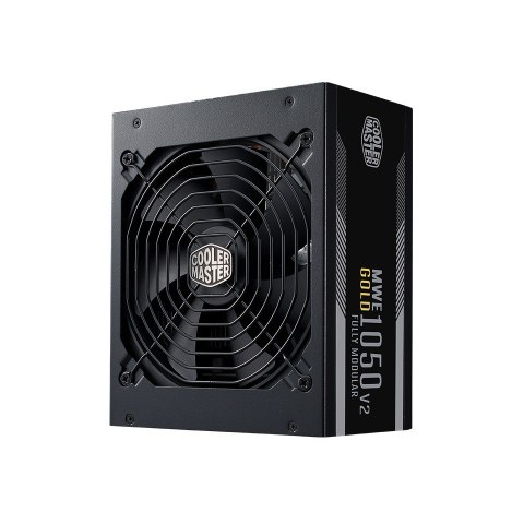 Chłodnica Master MWE Gold 1050 V2 ATX 3.1, 1050 W, 100 - 240 V, 50/60 Hz, 13 - 6 A, Aktywna, 120 W
