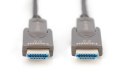 Kabel hybrydowy AOC HDMI 2.0 Premium High Speed Ethernet 4K60Hz UHD HDMI D/A HDMI D/A M/M czarny 15m