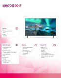 Allview Telewizor LED 40 cali 40ATC6300-F