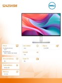 Dell Monitor S2425HSM 23.8 cala LED IPS/1920x1080/2X HDMI/3Y