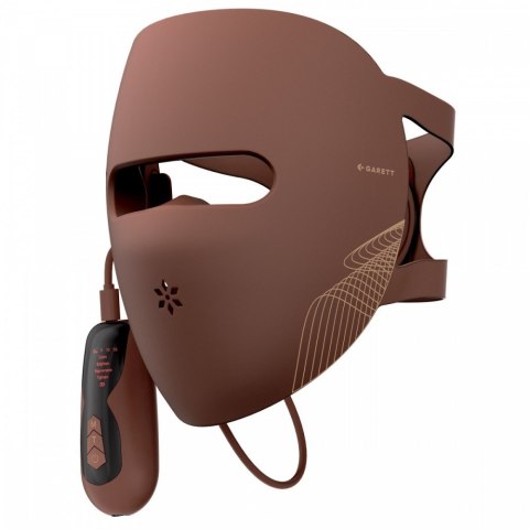 Garett Electronics Maska LED do twarzy i szyi Garett Beauty Skin Ritual Face&Neck brązowy