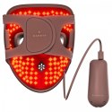 Garett Electronics Maska LED do twarzy i szyi Garett Beauty Skin Ritual Face&Neck brązowy