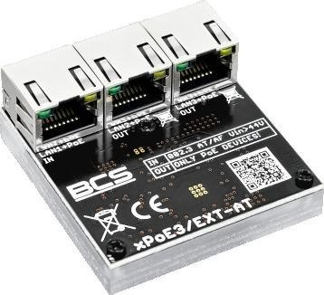 Switch POE BCS POWER BCS-xPoE3/EXT-AT