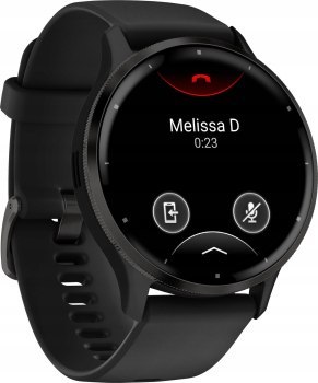 Garmin Venu 3 z czujnikiem tętna HRM Elevate Ox (grafitowa ramka / czarna koperta / czarny pasek)