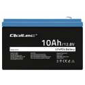 Qoltec Akumulator LiFePO4 litowo-żelazowo-fosforanowy | 12.8V | 10Ah | 128Wh | BMS
