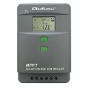 Qoltec Solarny regulator ładowania MPPT z czujnikiem temperatury 50A | 12V/24V | LCD | Bluetooth | APP | GEL | LiFePO4