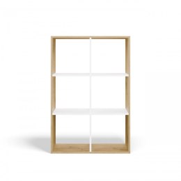 REGAŁ MALAX 2X3 ARTISAN/BIEL