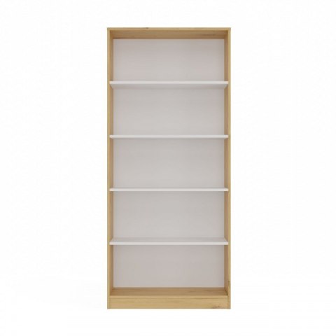 REGAŁ NA KSIĄŻKI 80 CM ARTISAN/BIEL