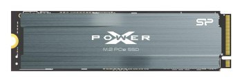 SSD Silicon Power US75 1TB M.2 Gen4 NVMe 7000/6000 MB/s with Heatsink (SP01KGBP44US75S5)