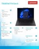 Lenovo Ultrabook ThinkPad T14 G6 21QC00BRPB W11Pro Ultra 7 255U/32GB/1TB/INT/14.0 WUXGA/Black/3YRS Premier Support + CO2 Offset