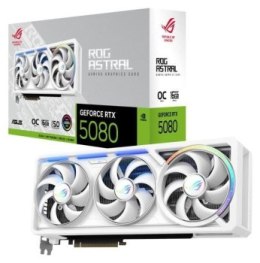 Karta graficzna - ASUS GeForce RTX 5080 ROG ASTRAL OC WHITE 16GB DLSS 4